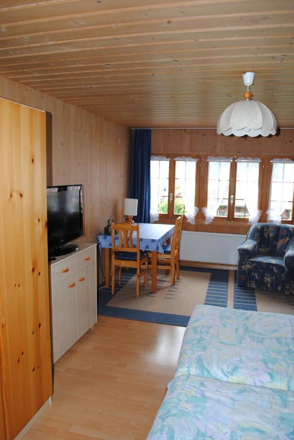Ferienwohnung Studio Glaus Wilderswil Exterior foto